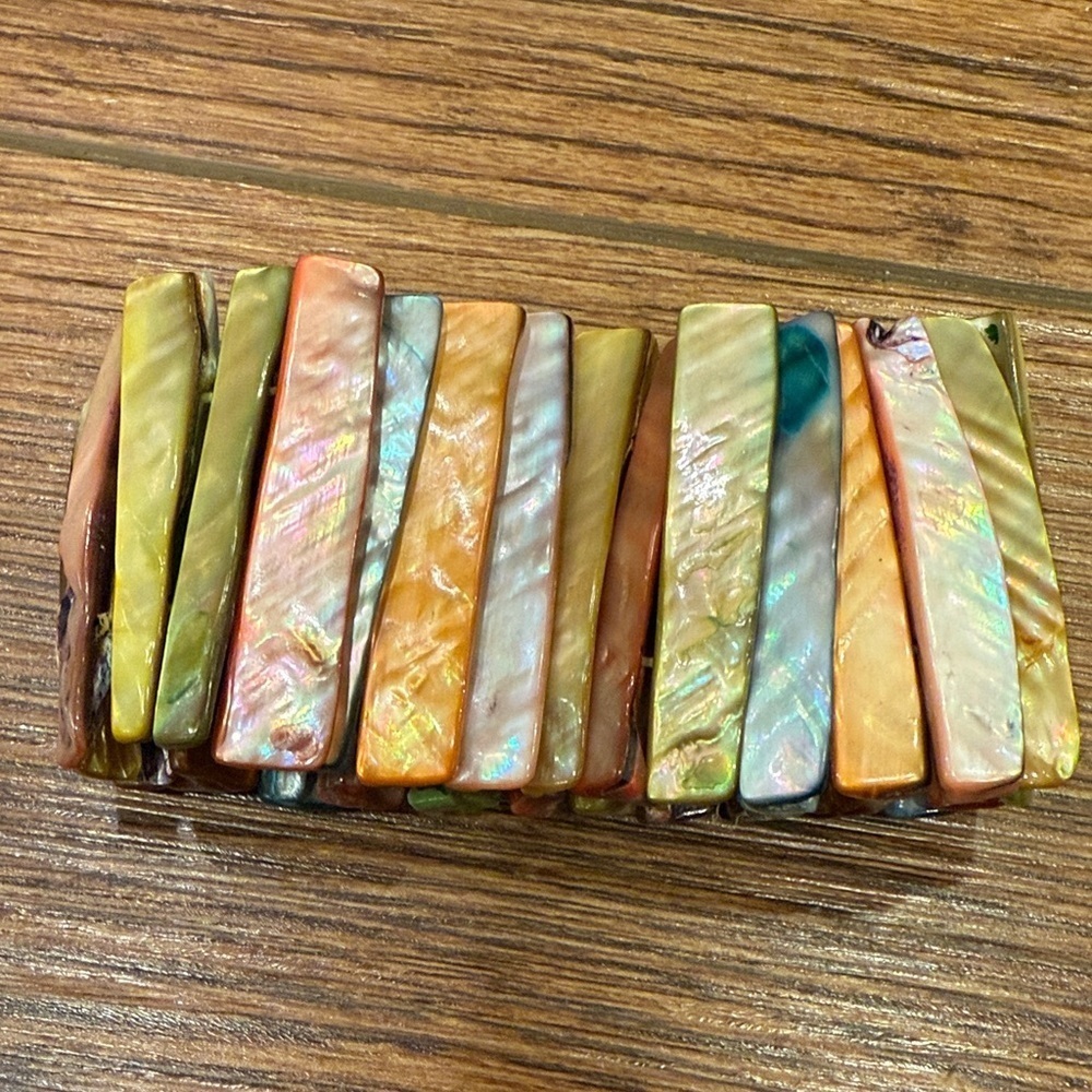 Colorful Abalone Shell Bracelet